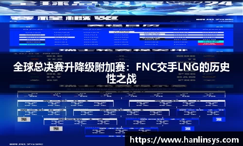 全球总决赛升降级附加赛：FNC交手LNG的历史性之战
